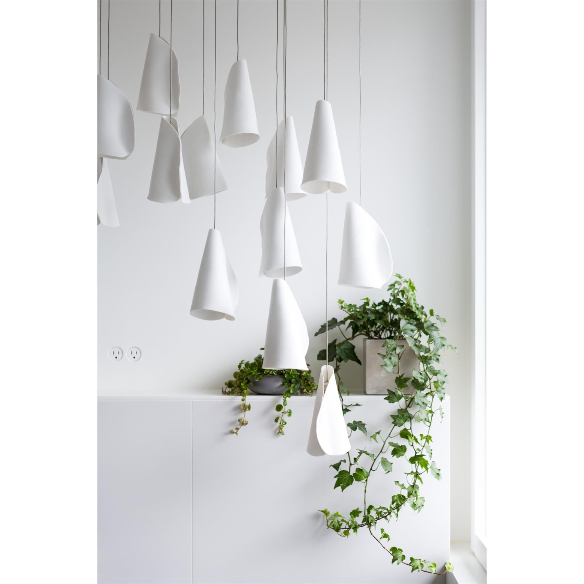 Ulfuvye Suspension Céramique Porcelaine