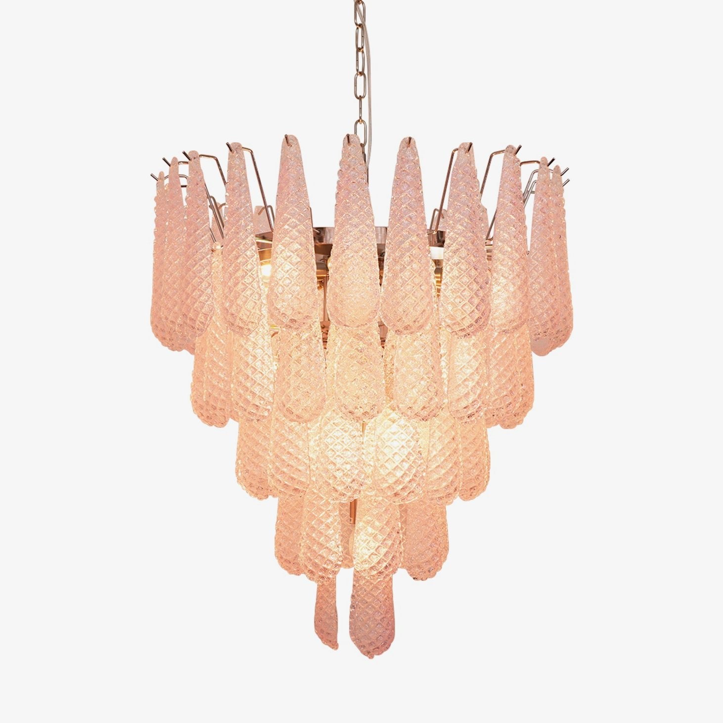 Aurora Lustre Rose Goutte Rosée Cascadant Romantique