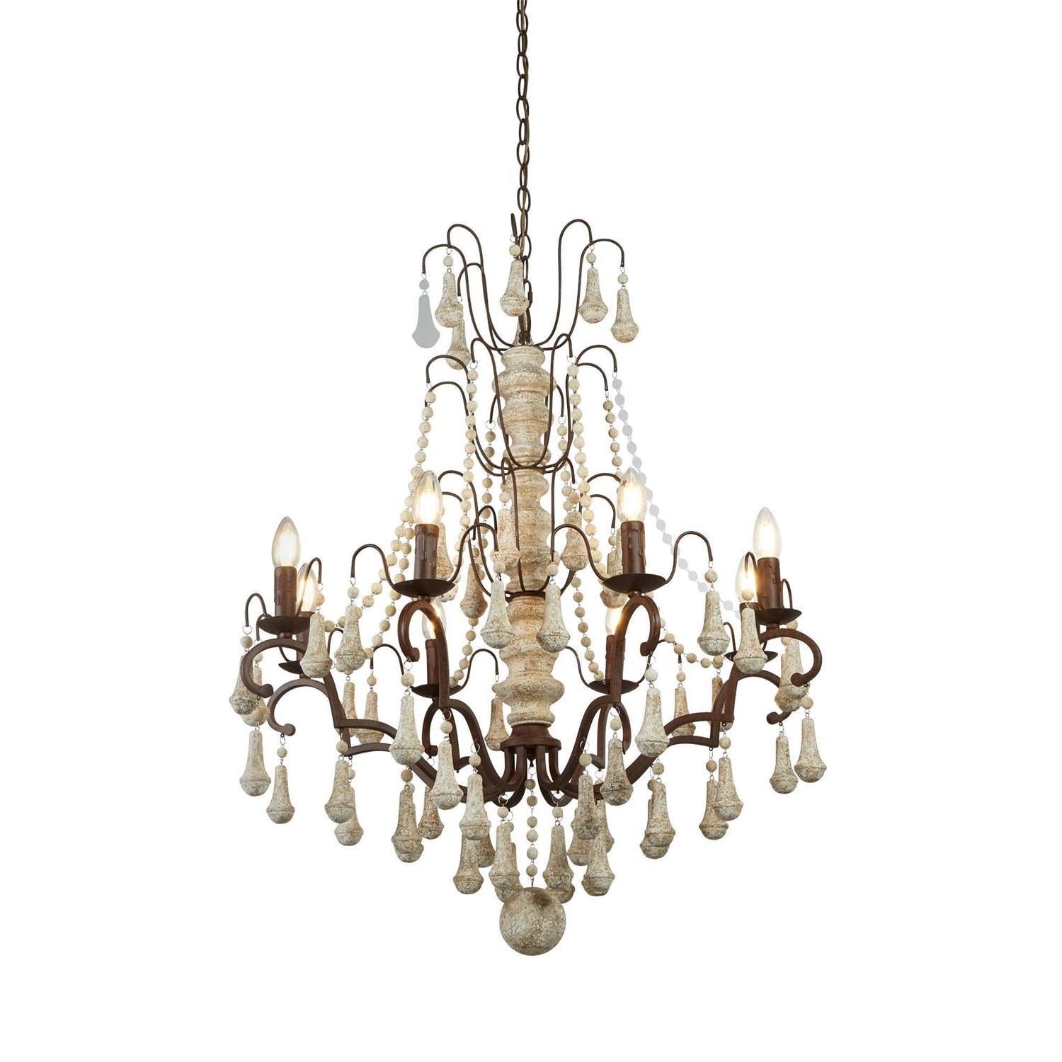 Jonas Lustre en Bois de Luxe