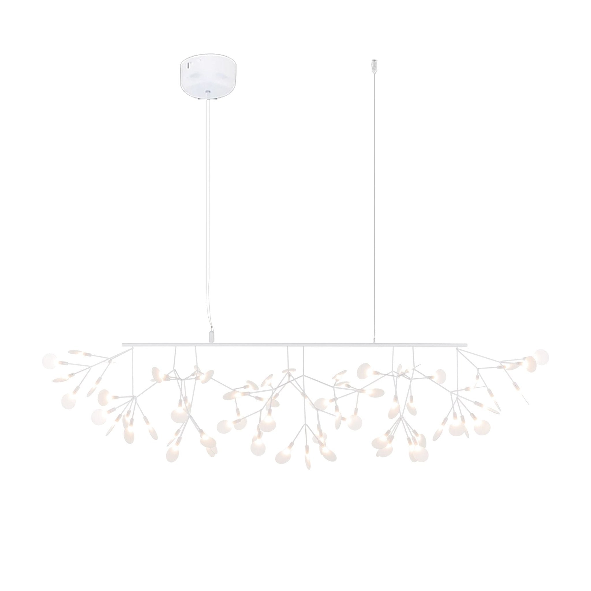 Lustra Lustre LED À Branches Longues Et Linéaires Artistiques
