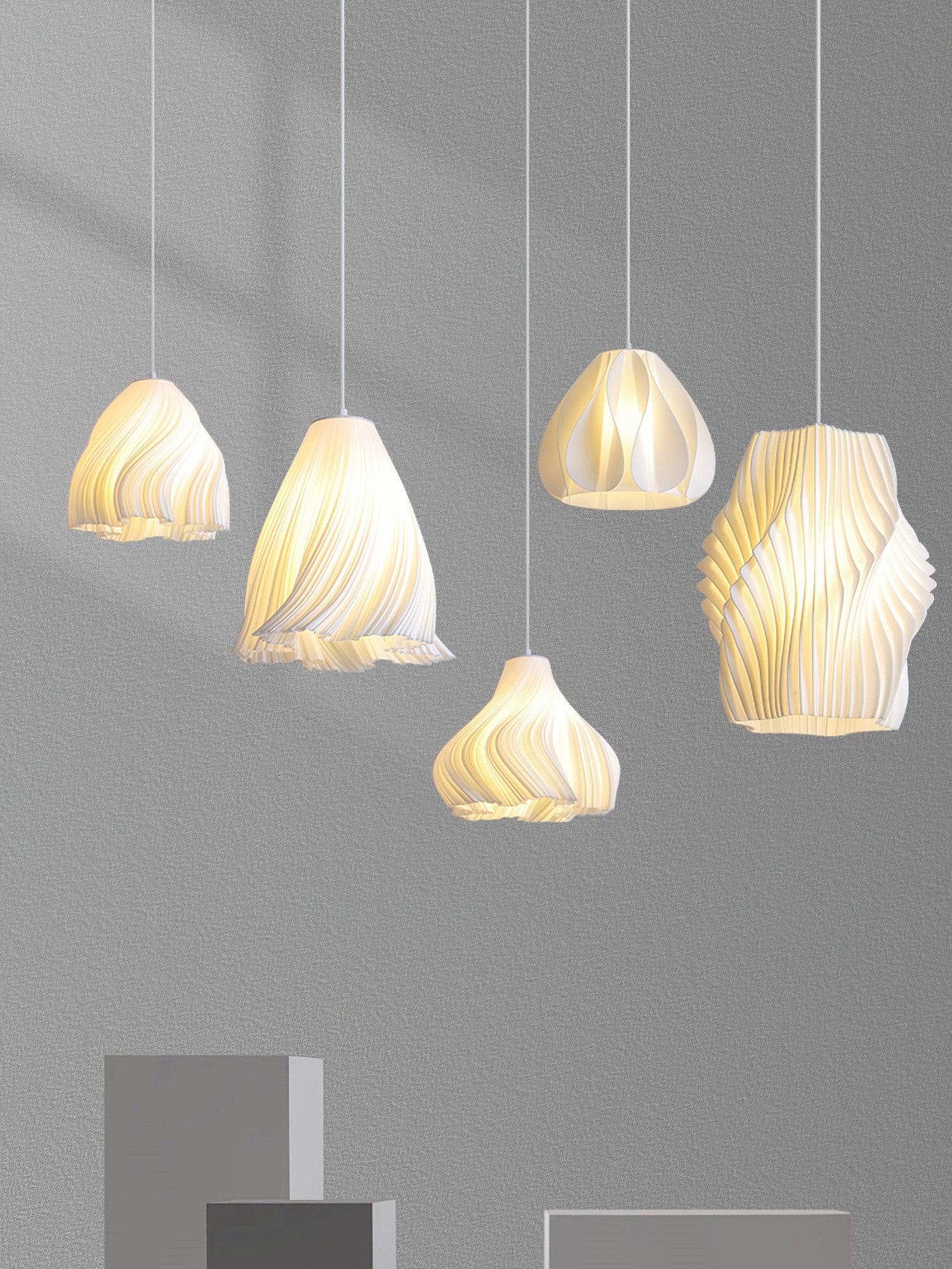 Twirl Lampe Suspendue Art Imprimé Élégante