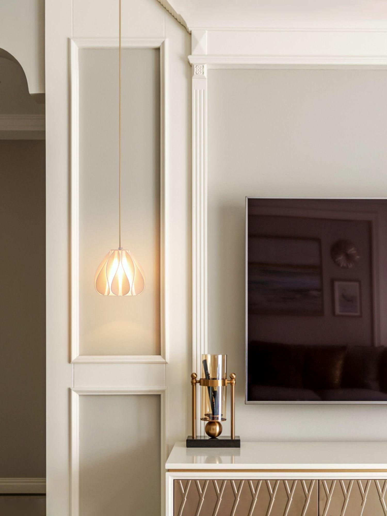 Twirl Lampe Suspendue Art Imprimé Élégante