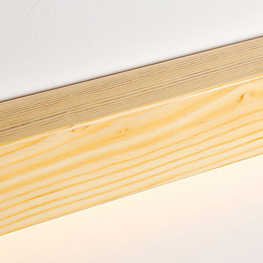 Zenx Applique Murale Linéaire en Bois
