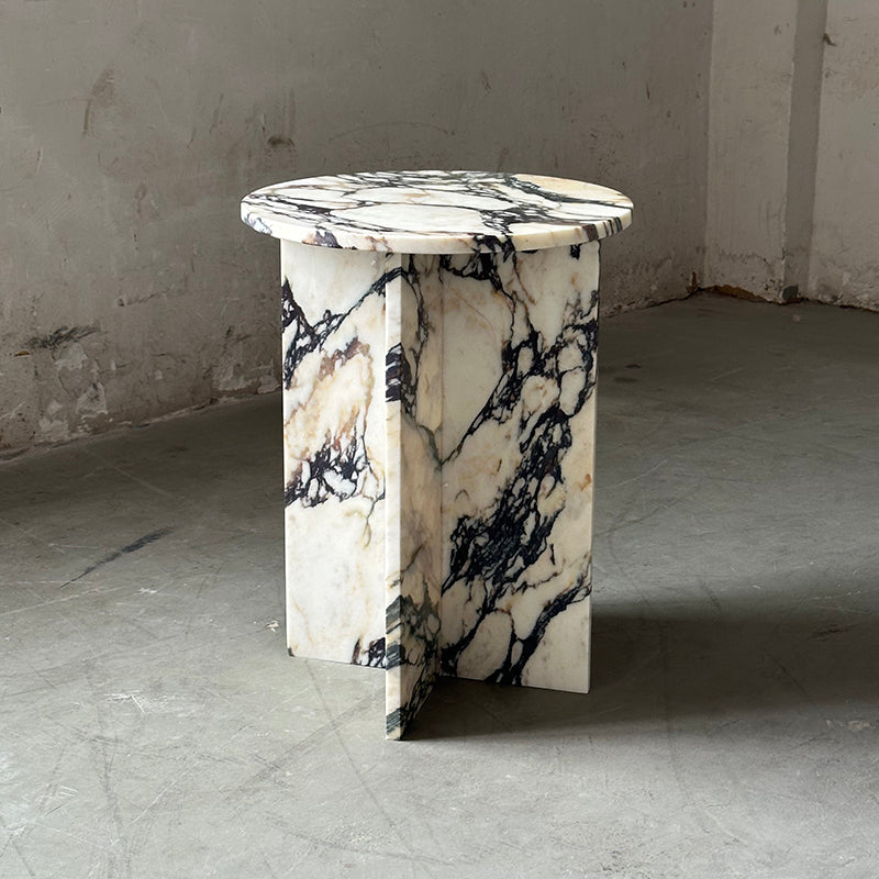 Acariel Table D'appoint en Marbre Minimaliste Moderne Accessoires
