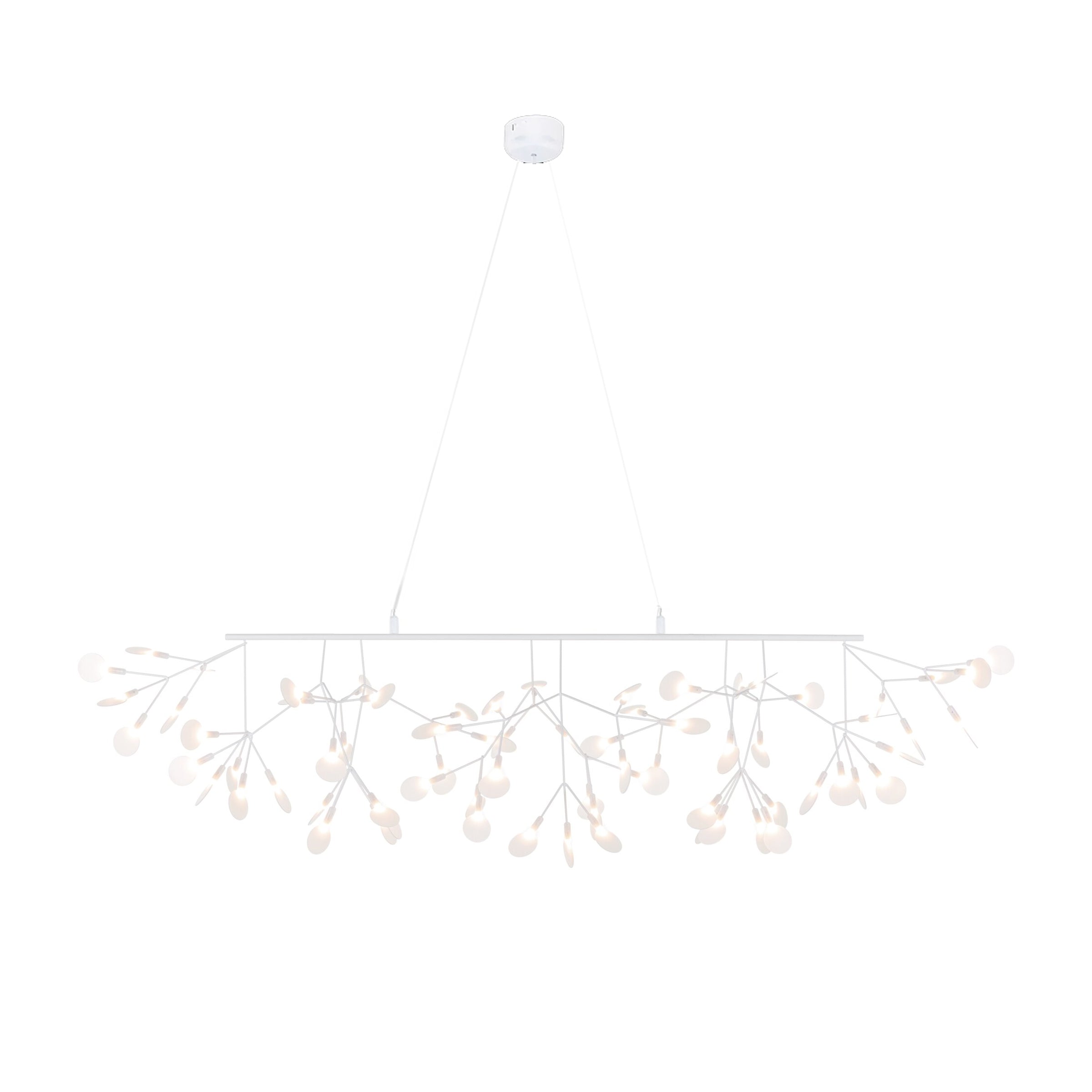 Lustra Lustre LED À Branches Longues Et Linéaires Artistiques