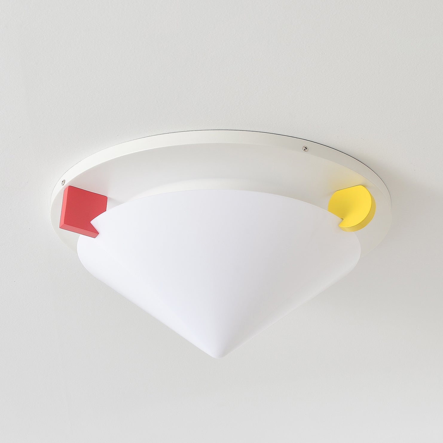 Stoja Plafonnier Géométrique Couleur Blocs Style Moderne