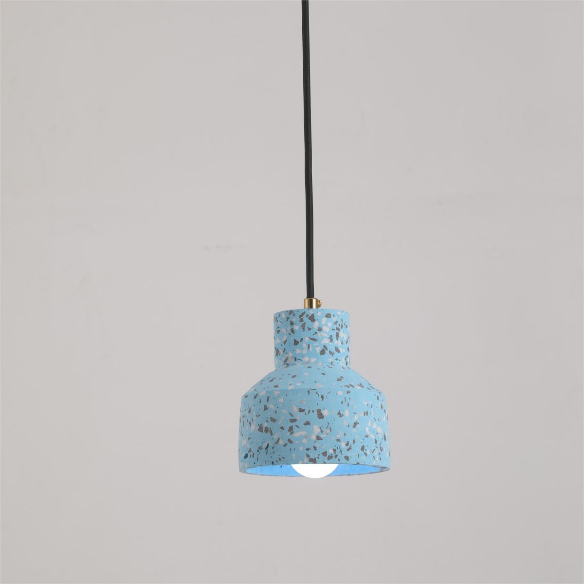 Halen Suspension Rond Décor Nordique. Métal/Ciment. 4 Couleur. Salon