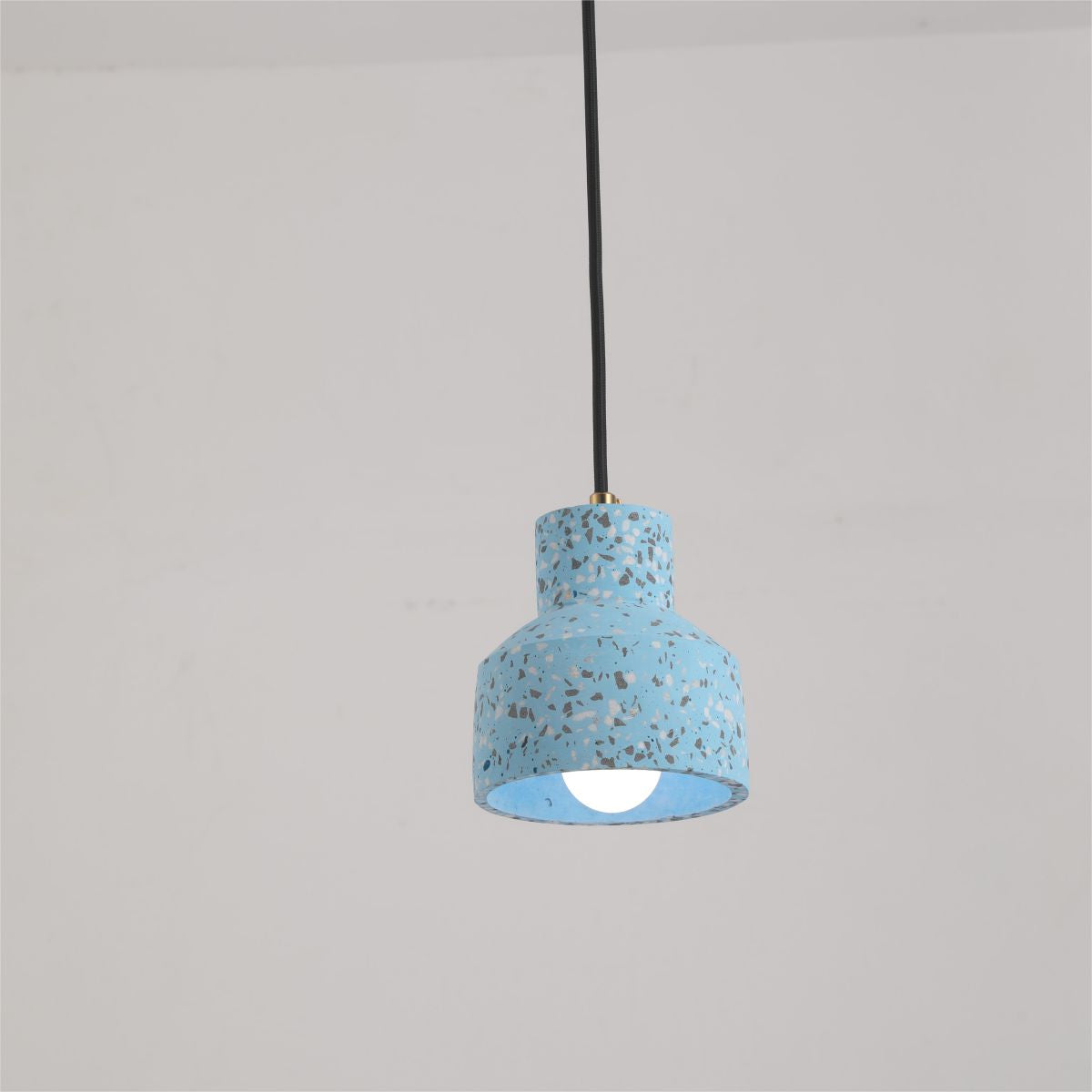 Halen Suspension Rond Décor Nordique. Métal/Ciment. 4 Couleur. Salon