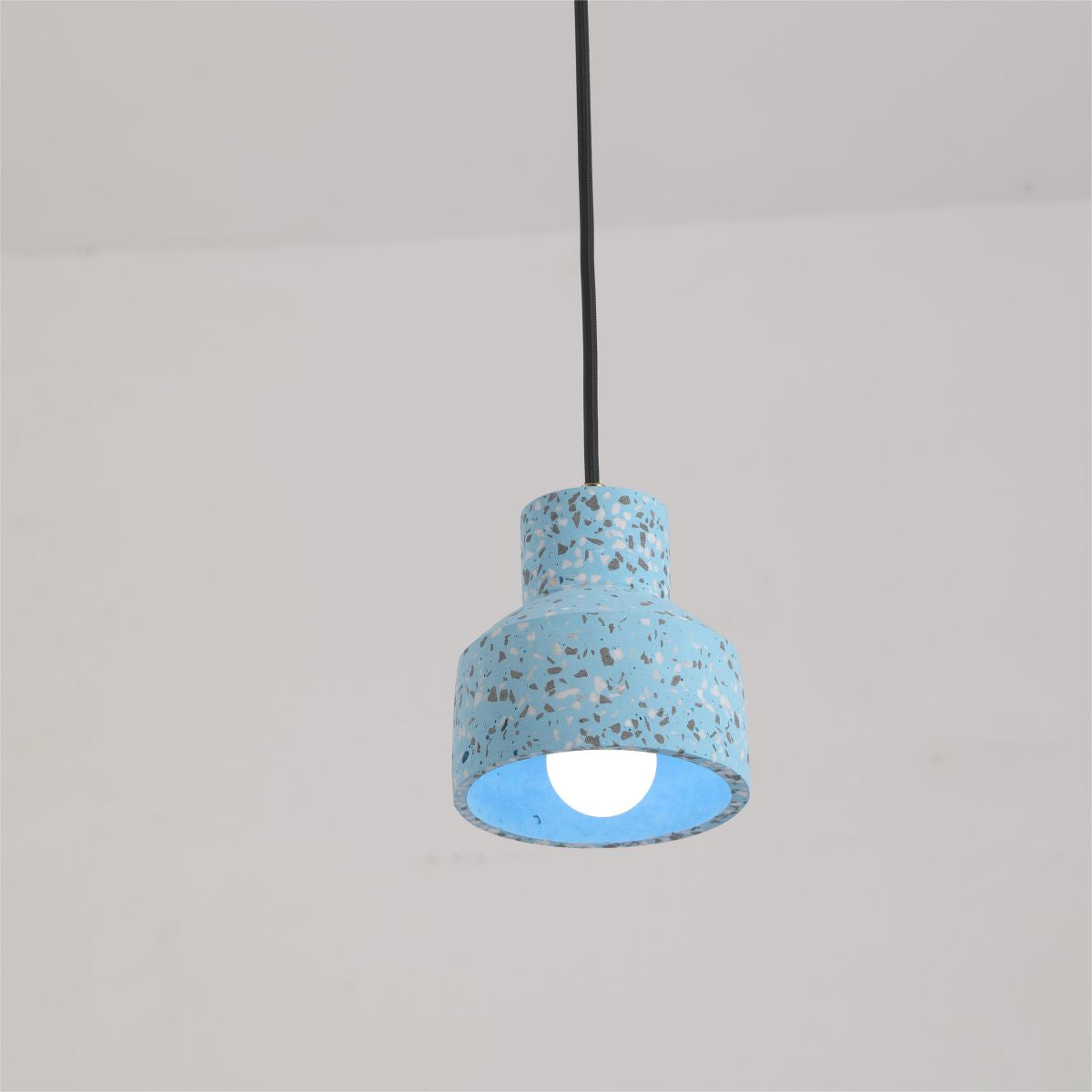Halen Suspension Rond Décor Nordique. Métal/Ciment. 4 Couleur. Salon