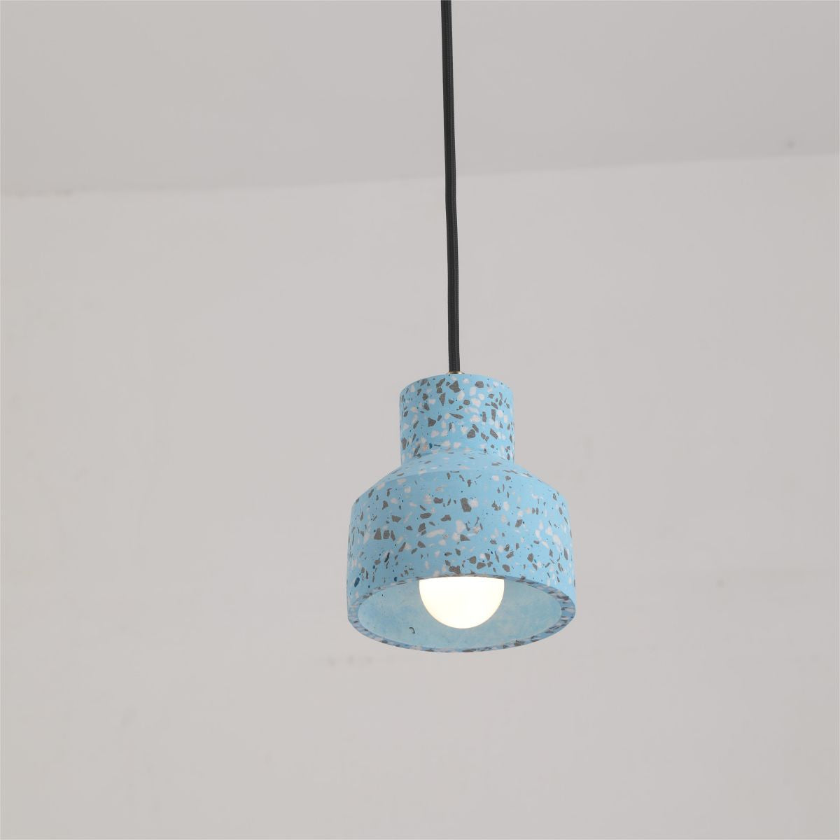Halen Suspension Rond Décor Nordique. Métal/Ciment. 4 Couleur. Salon