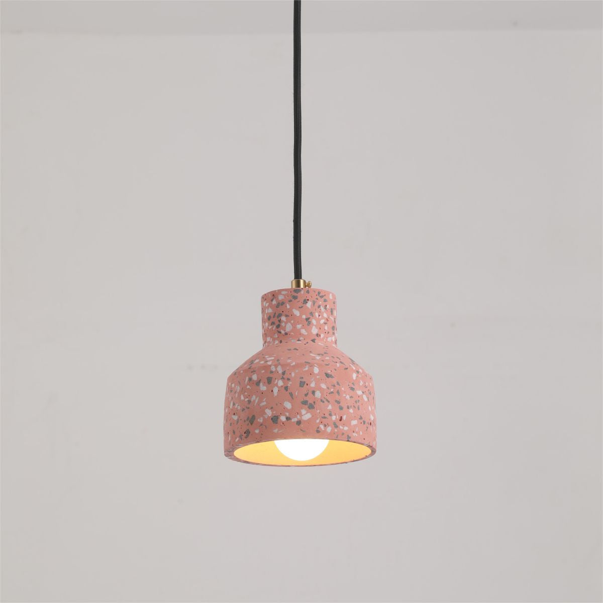 Halen Suspension Rond Décor Nordique. Métal/Ciment. 4 Couleur. Salon