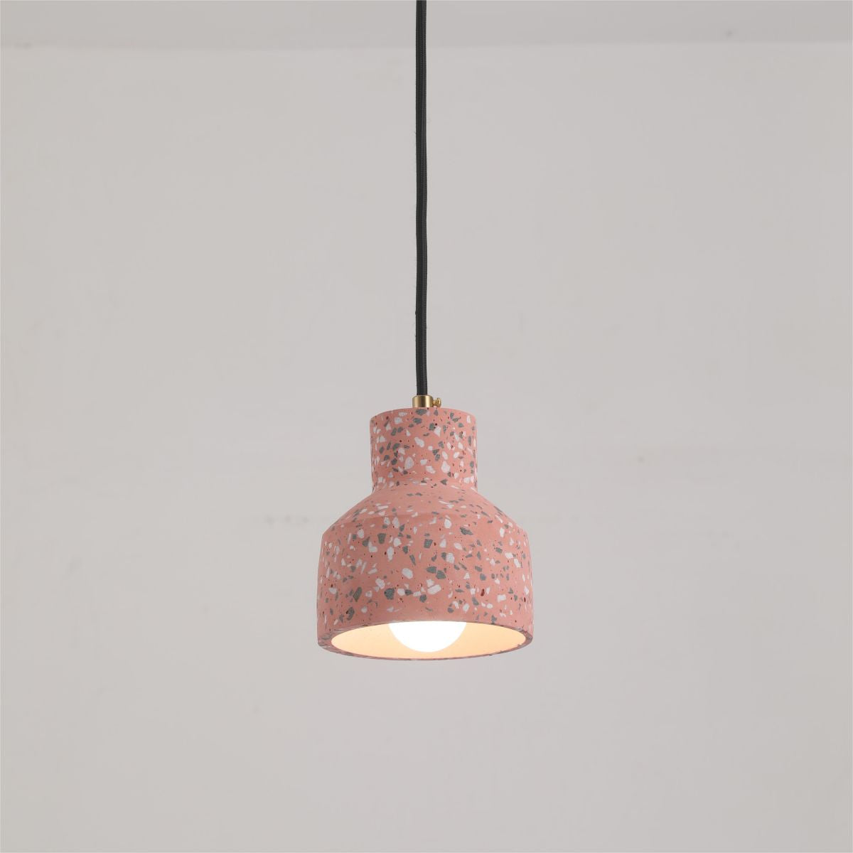 Halen Suspension Rond Décor Nordique. Métal/Ciment. 4 Couleur. Salon
