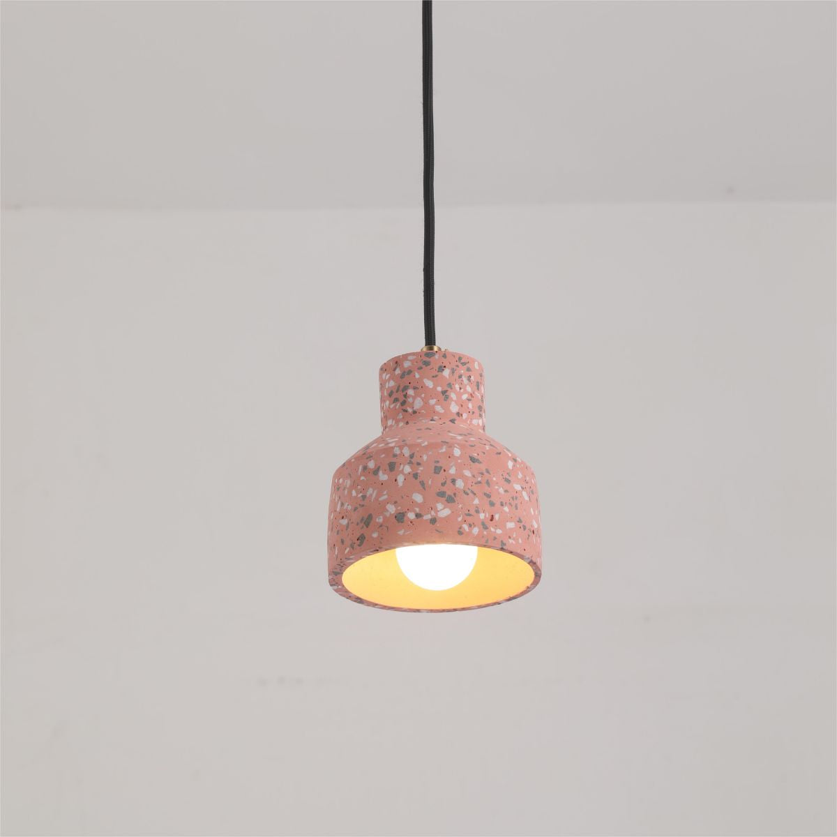 Halen Suspension Rond Décor Nordique. Métal/Ciment. 4 Couleur. Salon