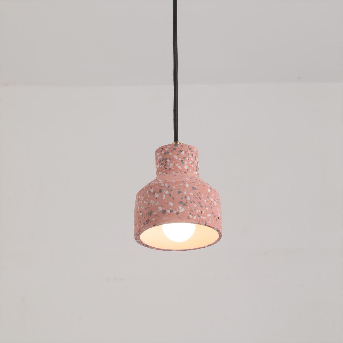 Halen Suspension Rond Décor Nordique. Métal/Ciment. 4 Couleur. Salon