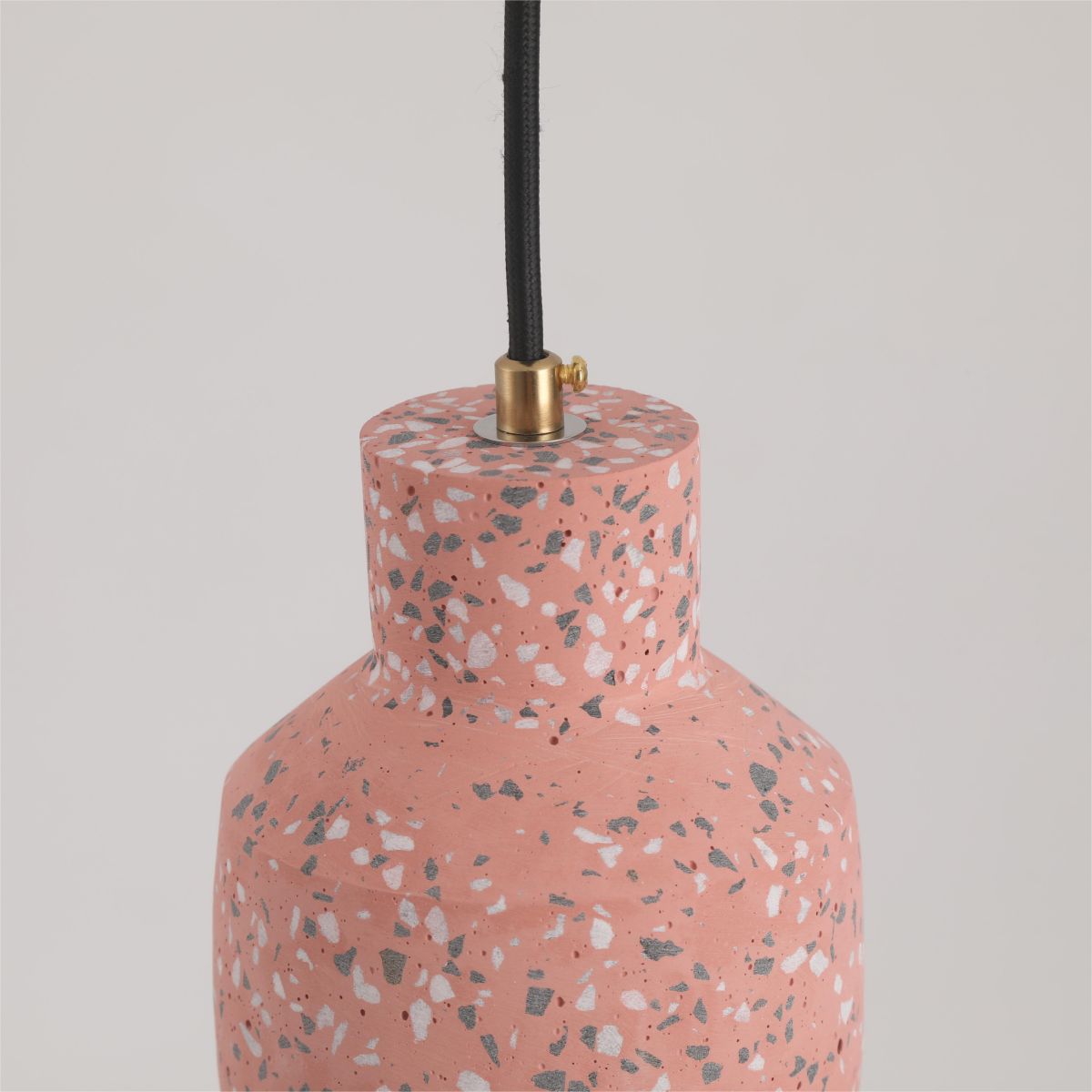 Halen Suspension Rond Décor Nordique. Métal/Ciment. 4 Couleur. Salon