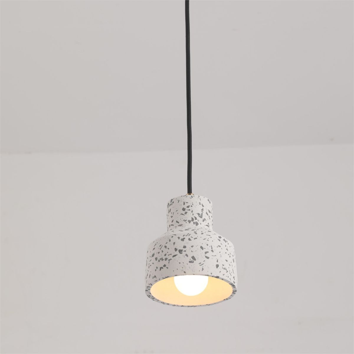 Halen Suspension Rond Décor Nordique. Métal/Ciment. 4 Couleur. Salon