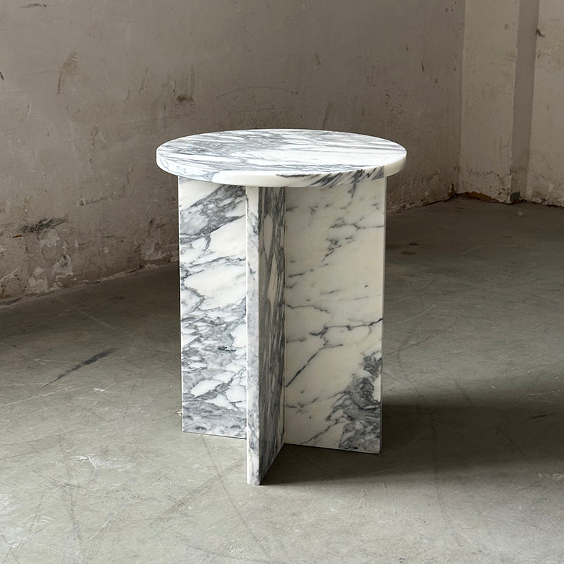 Acariel Table D'appoint en Marbre Minimaliste Moderne Accessoires