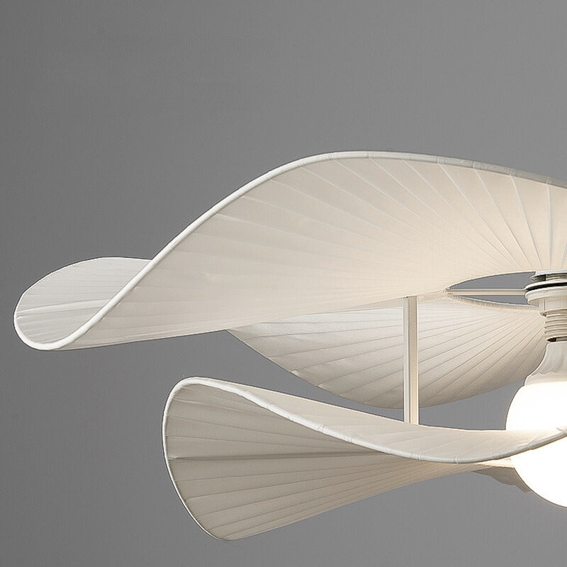 Saku Moderne LED Suspension Métal Tissu Salon