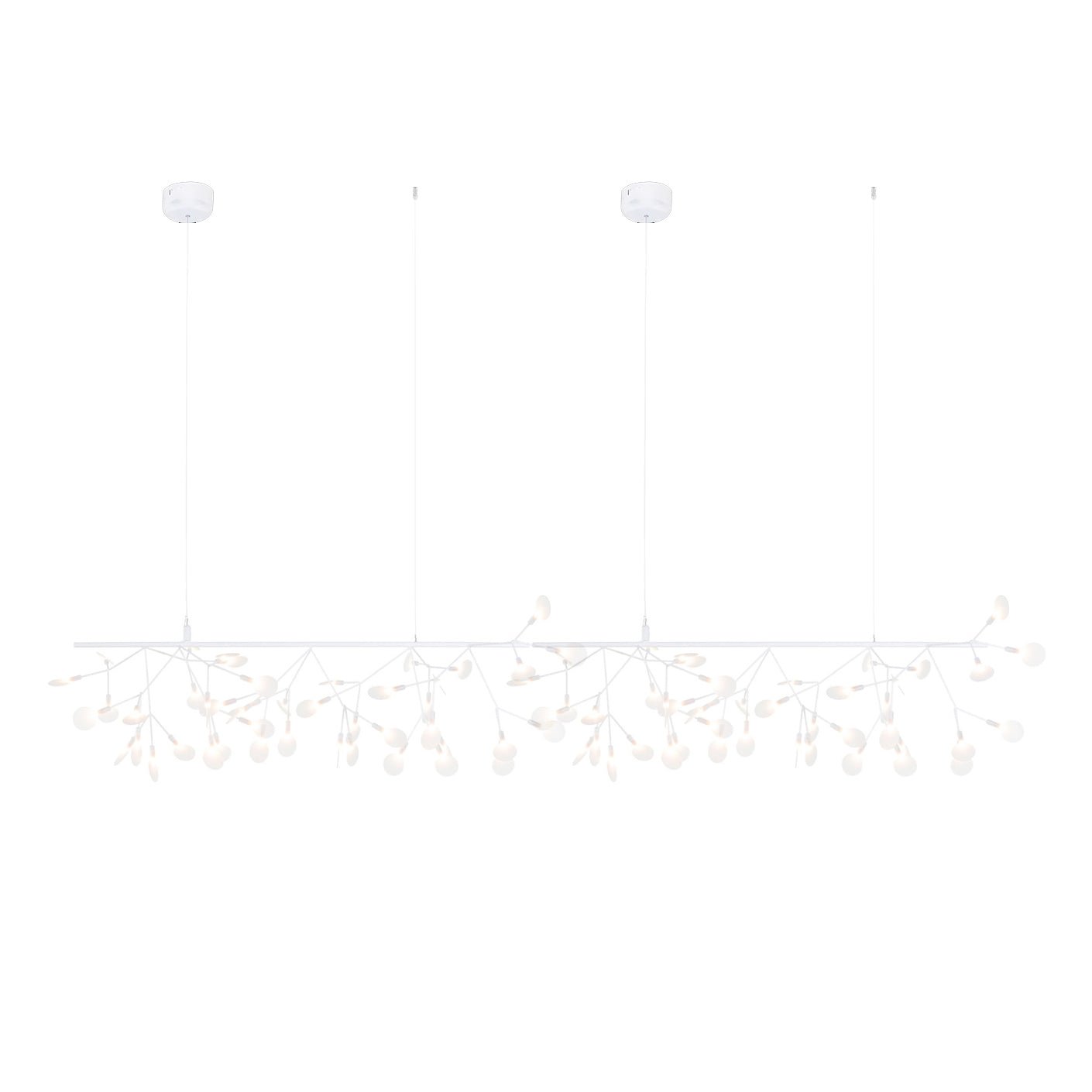 Lustra Lustre LED À Branches Longues Et Linéaires Artistiques