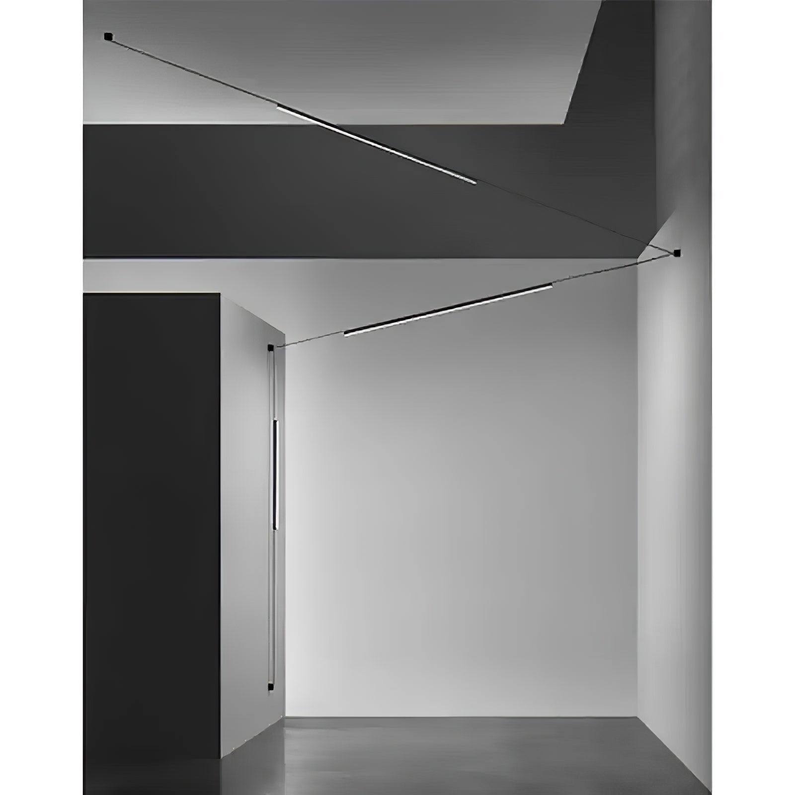 Gideon Suspension Linéaire Minimaliste en Métal