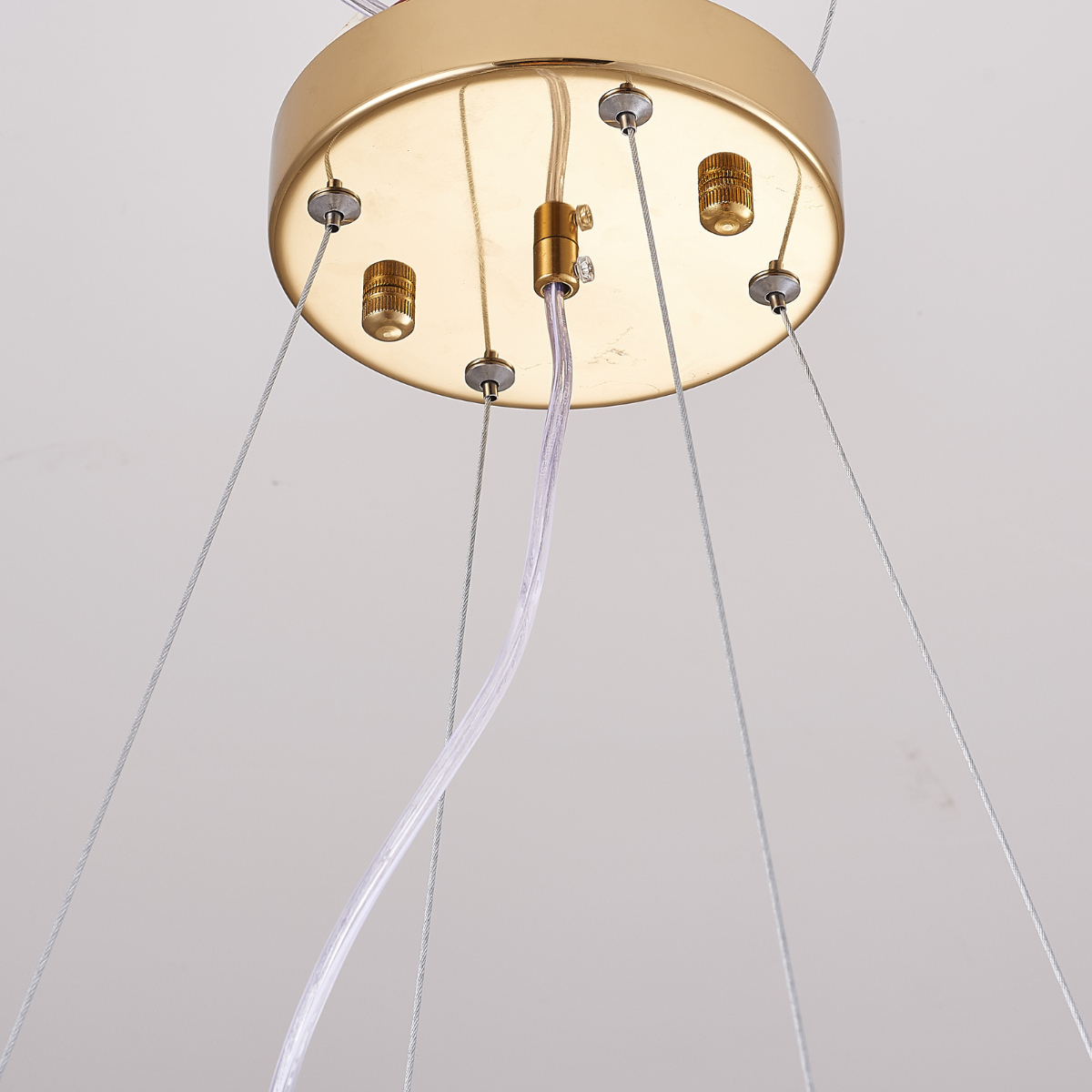 Davor Lustre Suspension Feuille Artistic Design. Métal/Céramique. Blanc. Salon