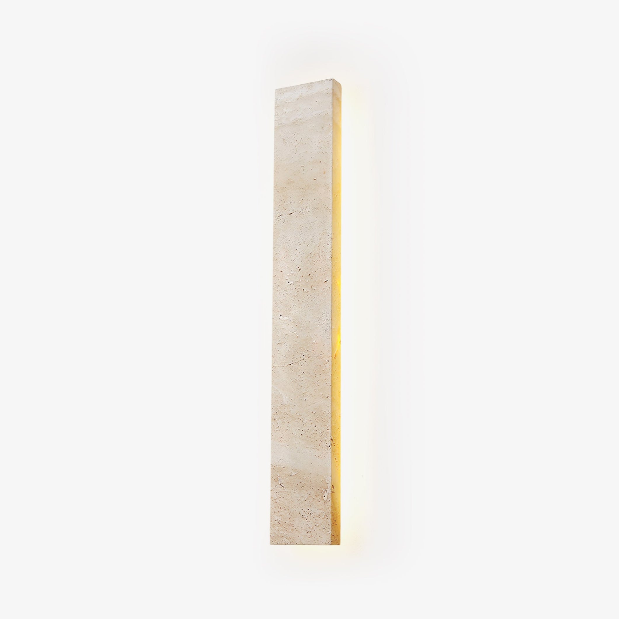 Olnorir Applique Murale Rectangulaire Mince en Travertin