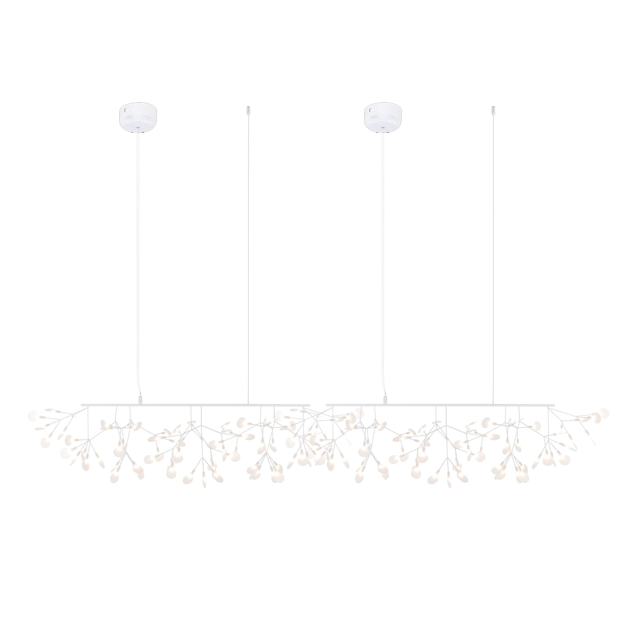 Lustra Lustre LED À Branches Longues Et Linéaires Artistiques