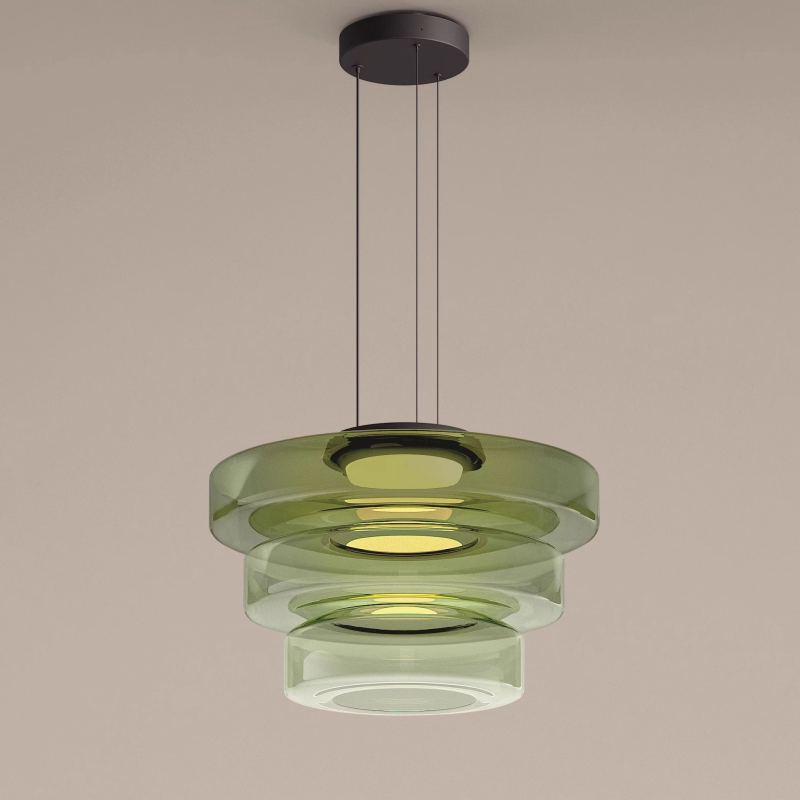 Jojo Suspension Verre Structure à Plusieurs Niveaux