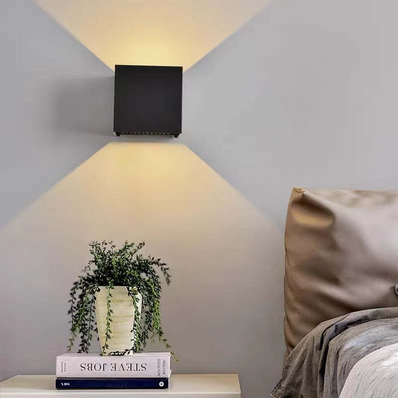 Nexu Applique Murale Carrrée Minimaliste  Intérieur/Extérieur