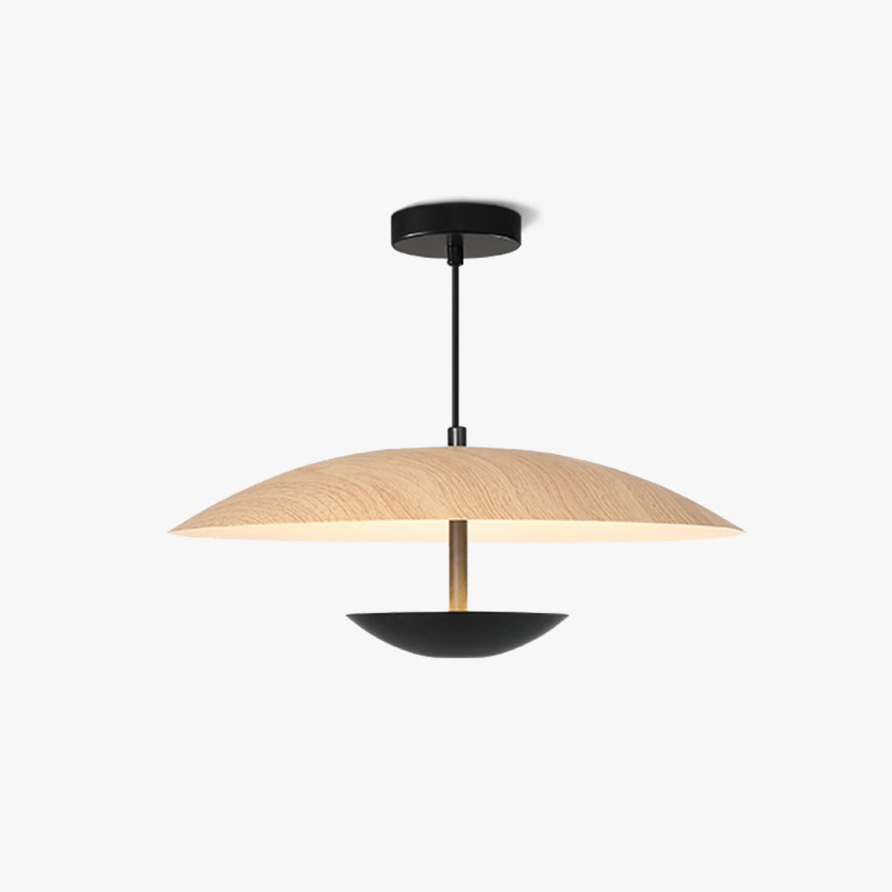 Zephy Suspension Dôme Traditionnelle.  Bois/Marron. Salon/Salle à Manger
