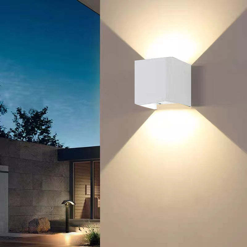 Nexu Applique Murale Carrrée Minimaliste  Intérieur/Extérieur
