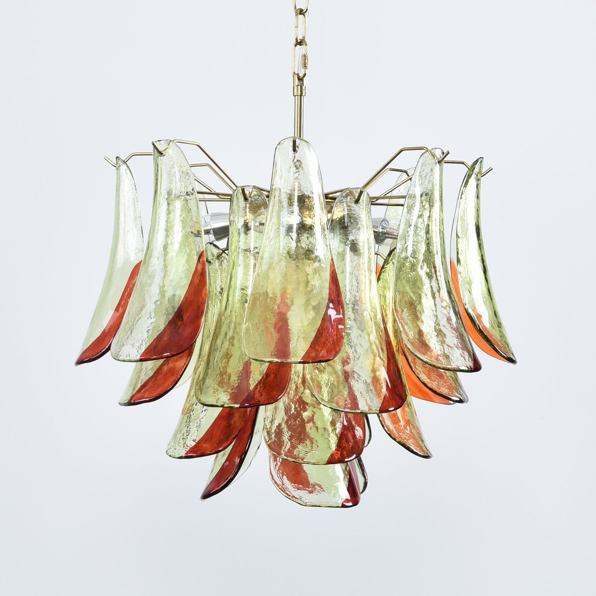 Aurora Lustre en Verre Murano Pétale Élégant