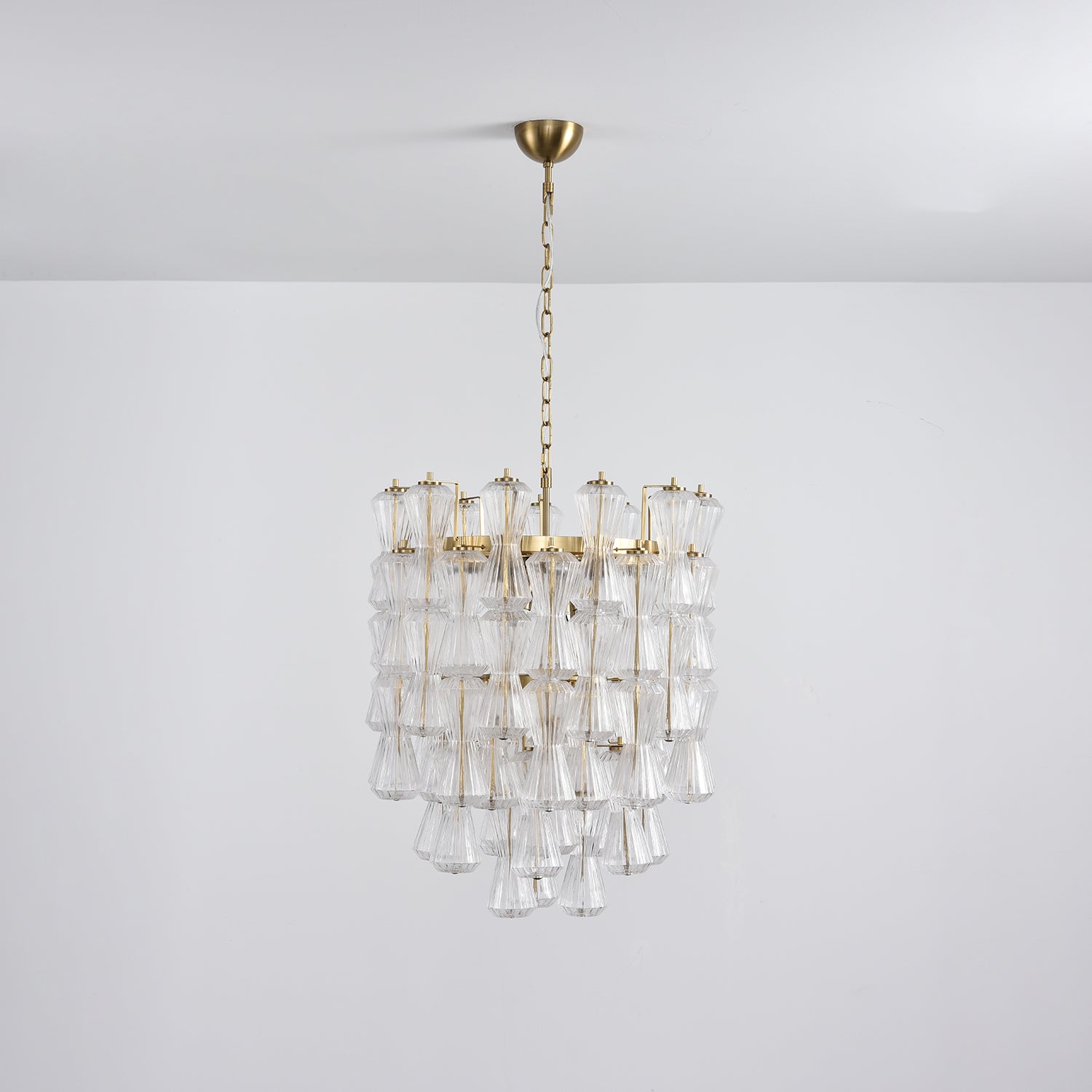 Aurora Lustre Murano Verre Florale Cascade