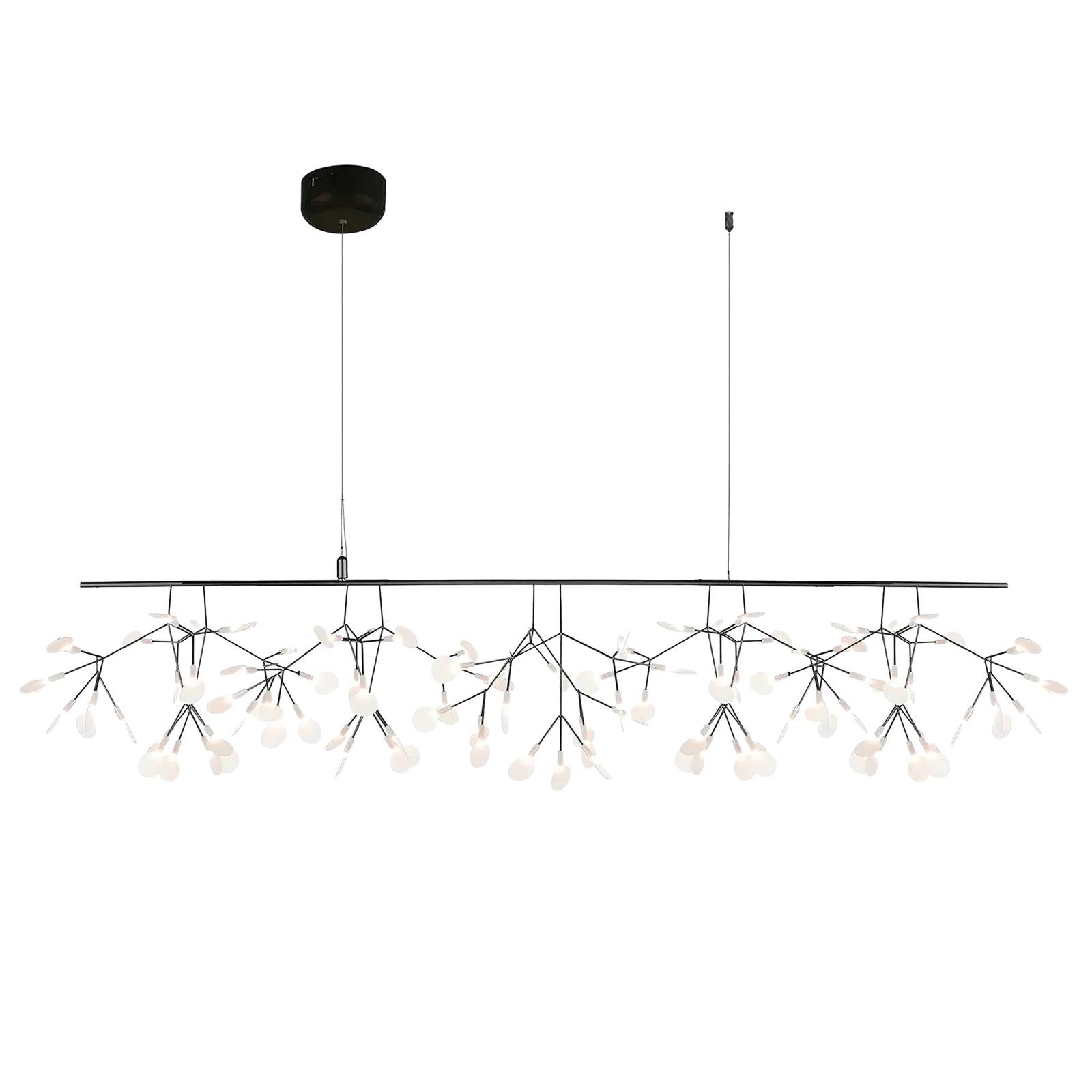 Lustra Lustre LED À Branches Longues Et Linéaires Artistiques
