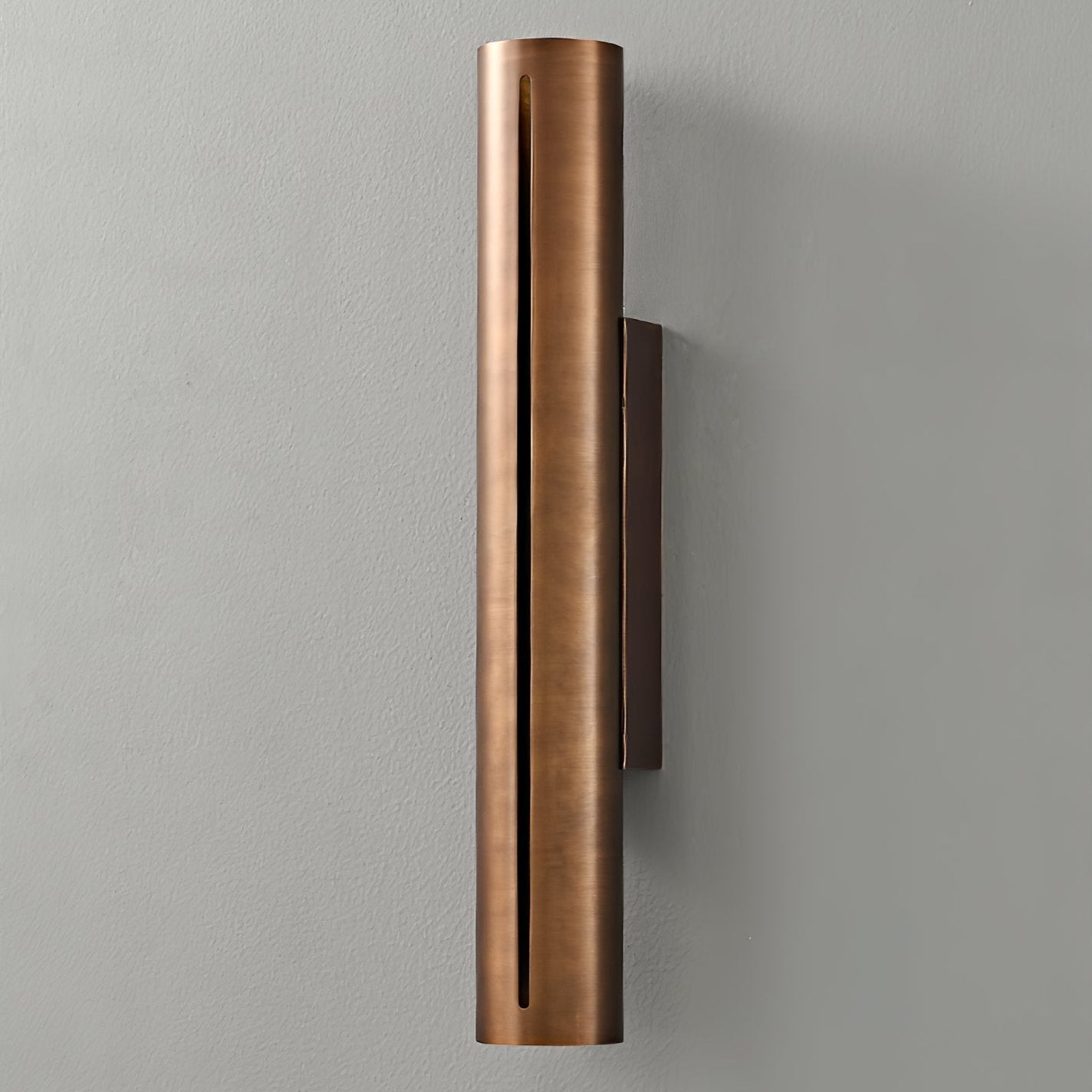 Avsilara Applique Murale Cylindre Laiton Minimaliste Moderne