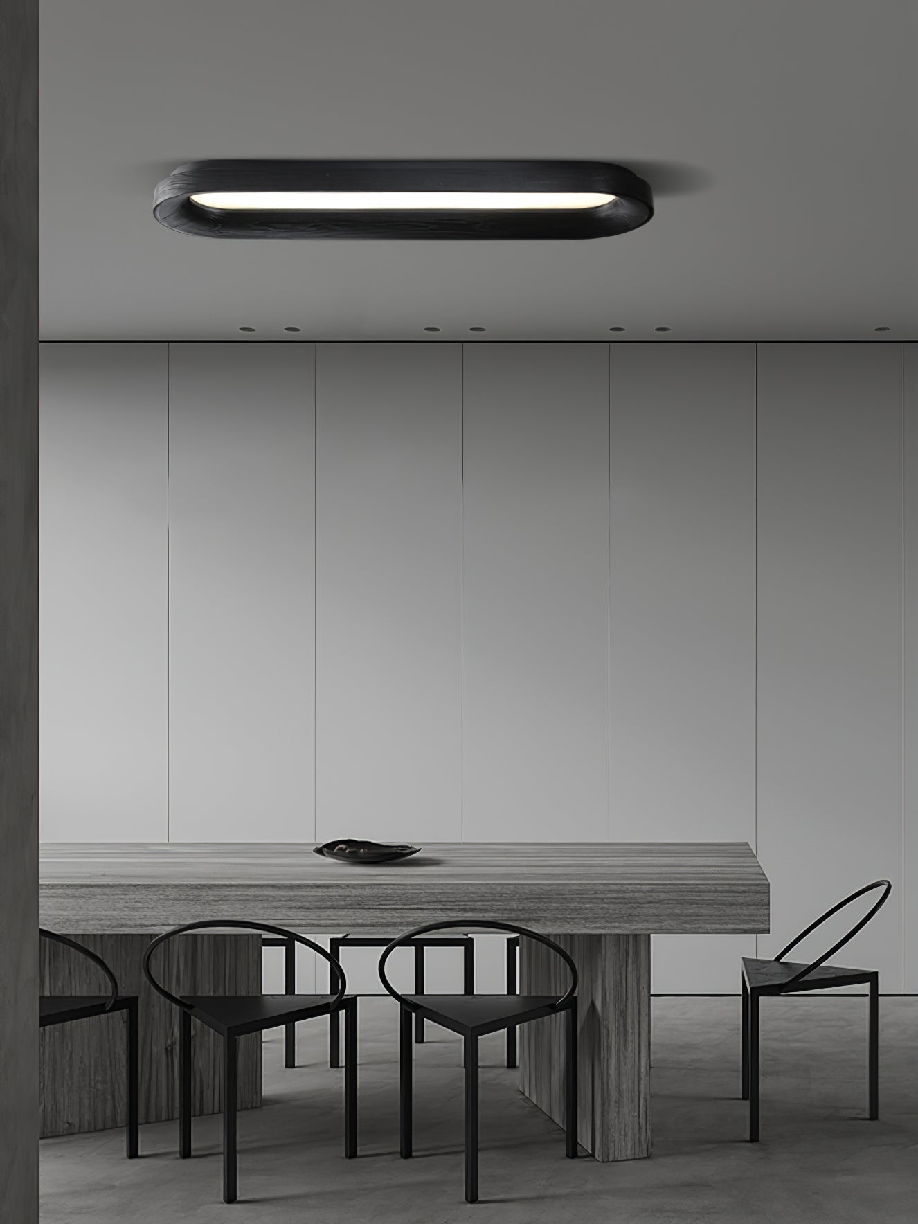 Zatalel Plafonnier Bois Nuage Minimaliste