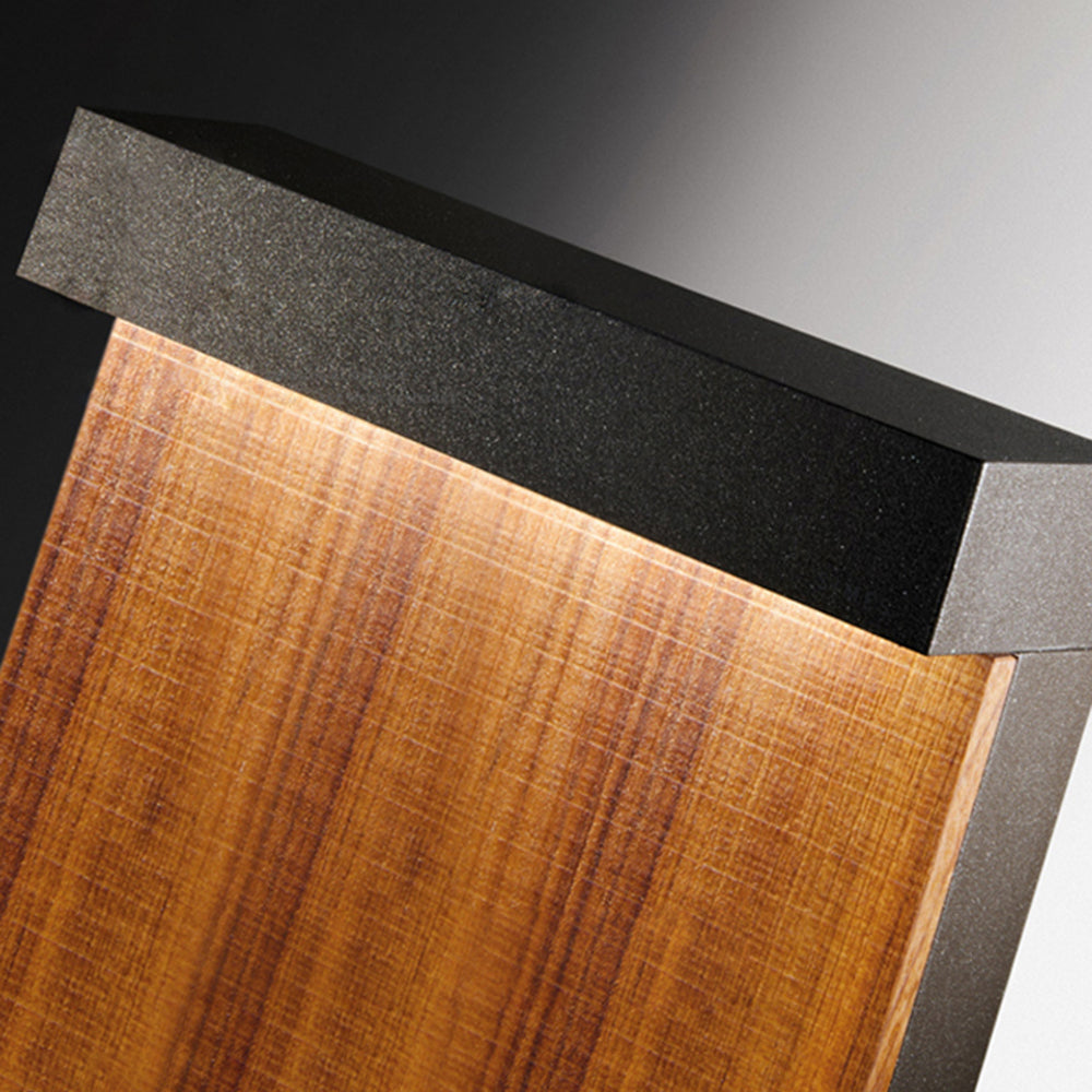 Gisil Extérieure Géométrique Minimaliste. Métal. Bois. Extérieur