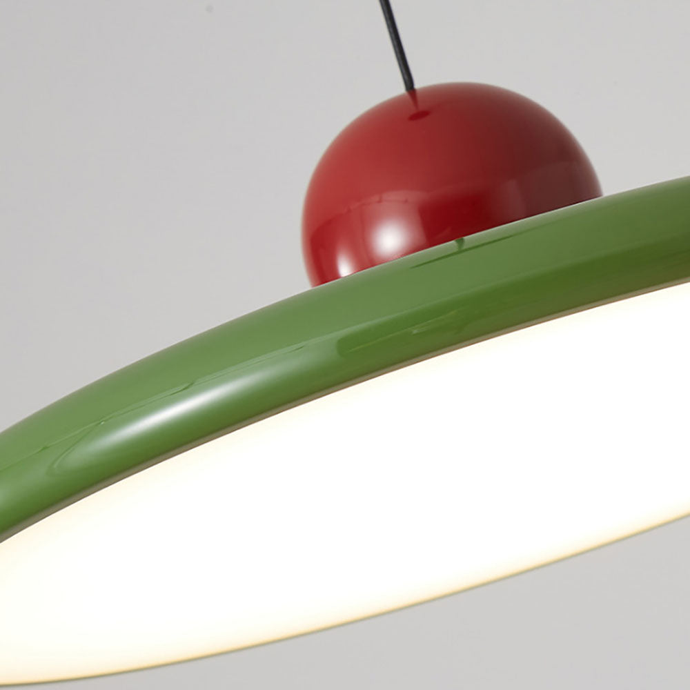 Jojo Suspension Nordique Soucoupe Volante Rouge/Crème/Vert