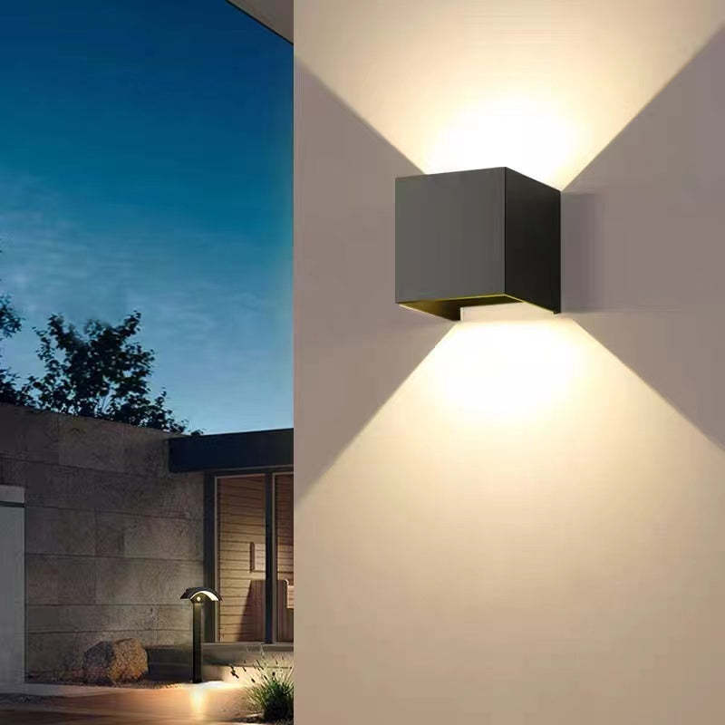 Nexu Applique Murale Carrrée Minimaliste  Intérieur/Extérieur