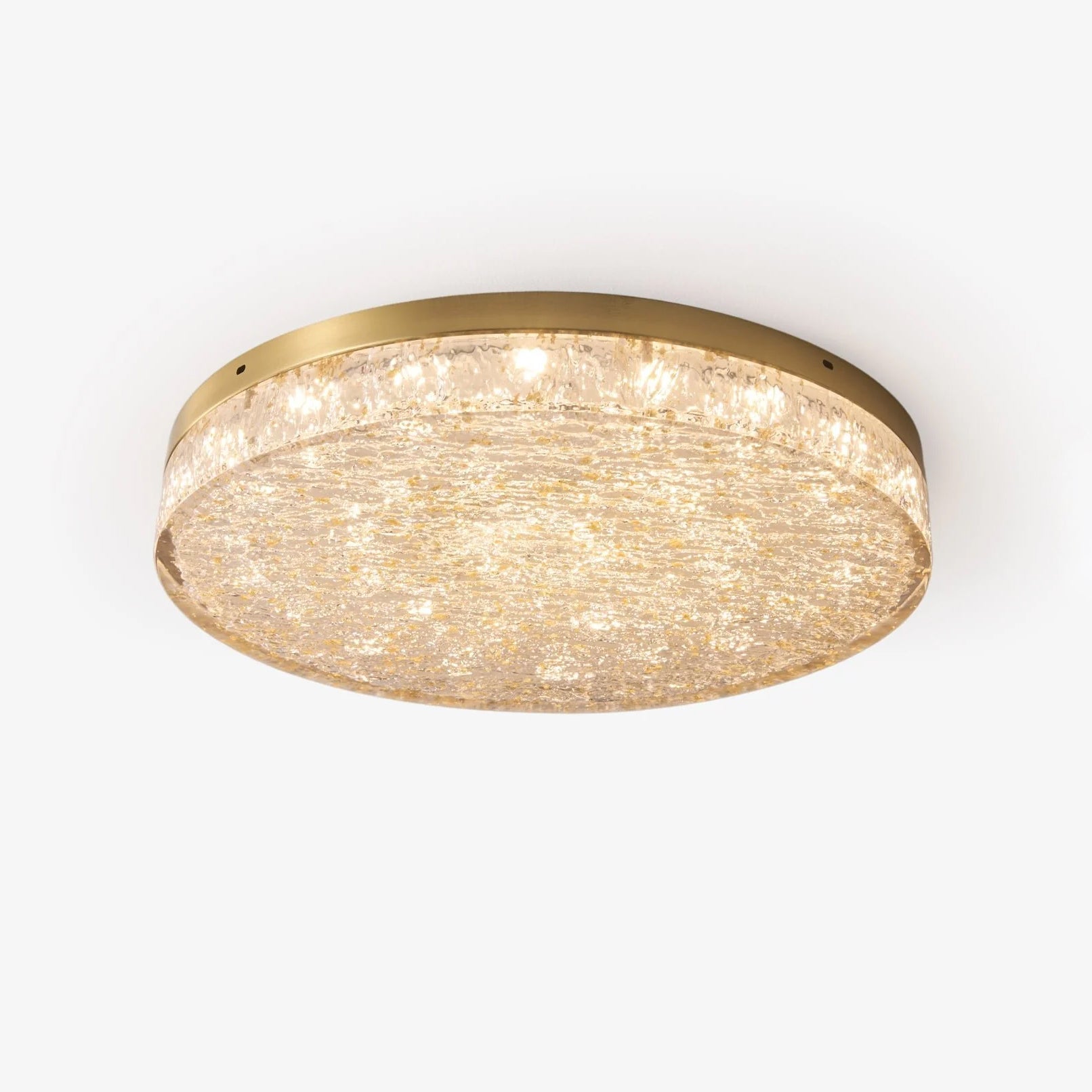 Zemara Plafonnier en Résine Cristal Luxe
