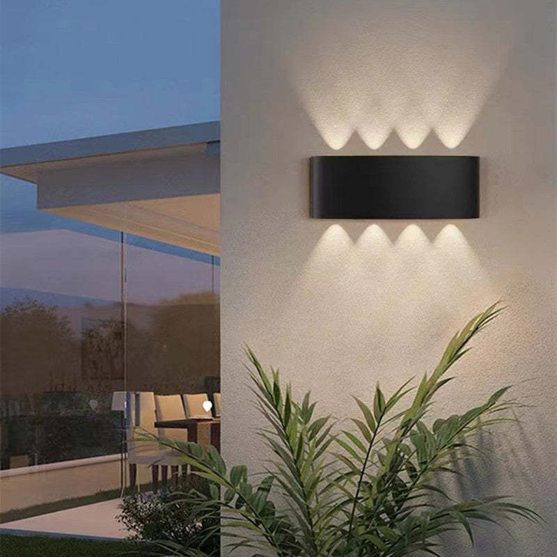 Tronix Applique Murale Rectangulaire Moderne  Noir/Blanc. Corridor