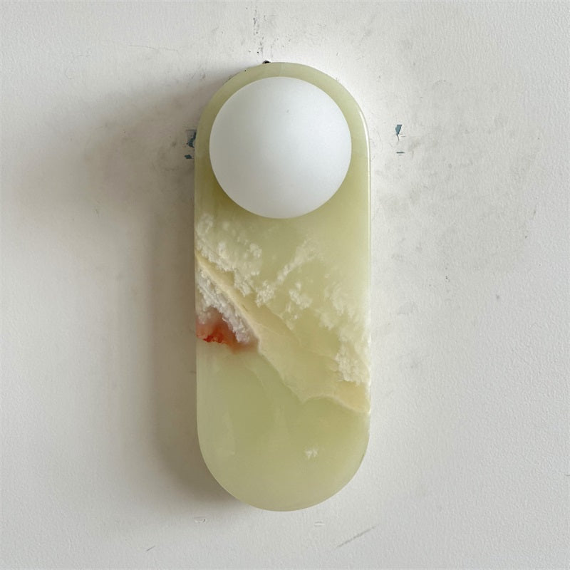 Syraeia Applique Murale Marbre Jade Minimaliste Moderne