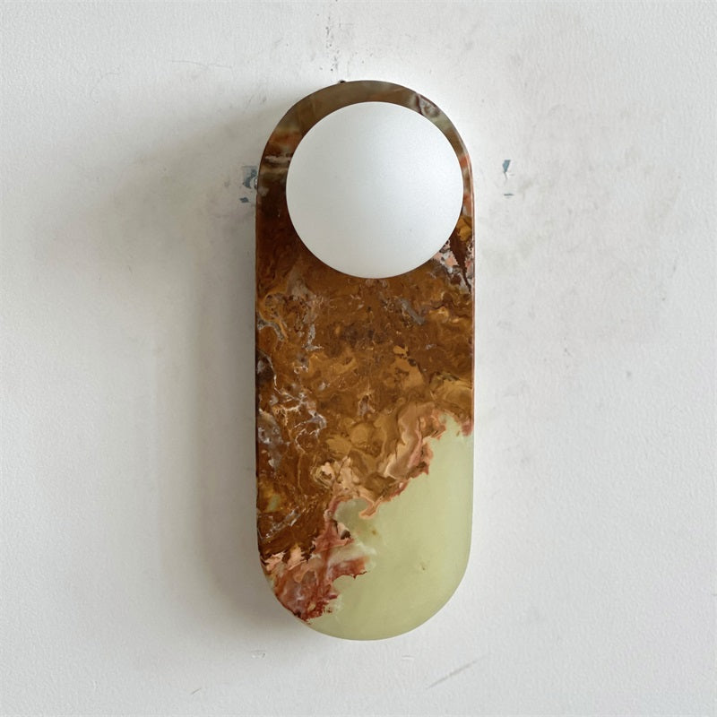Syraeia Applique Murale Marbre Jade Minimaliste Moderne