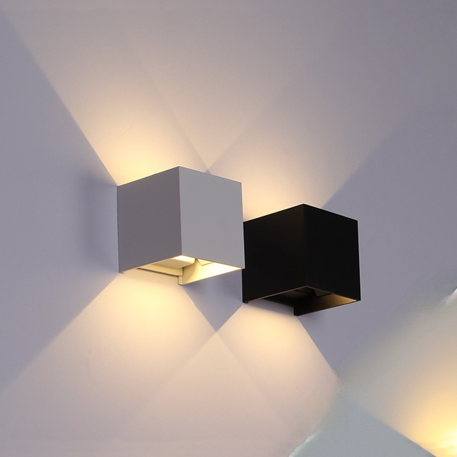 Nexu Applique Murale Carrrée Minimaliste  Intérieur/Extérieur