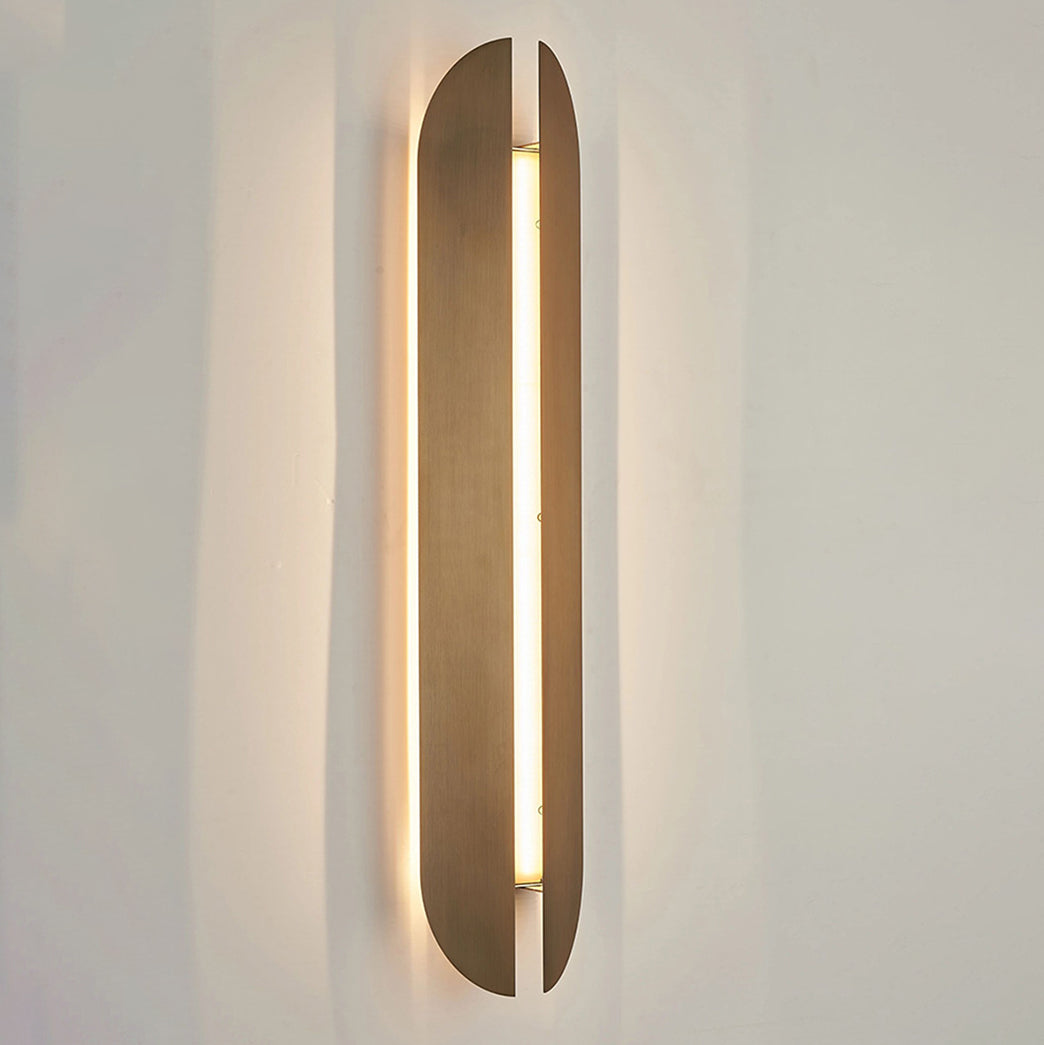 Aare Applique Murale Acier Inoxydable Naturel