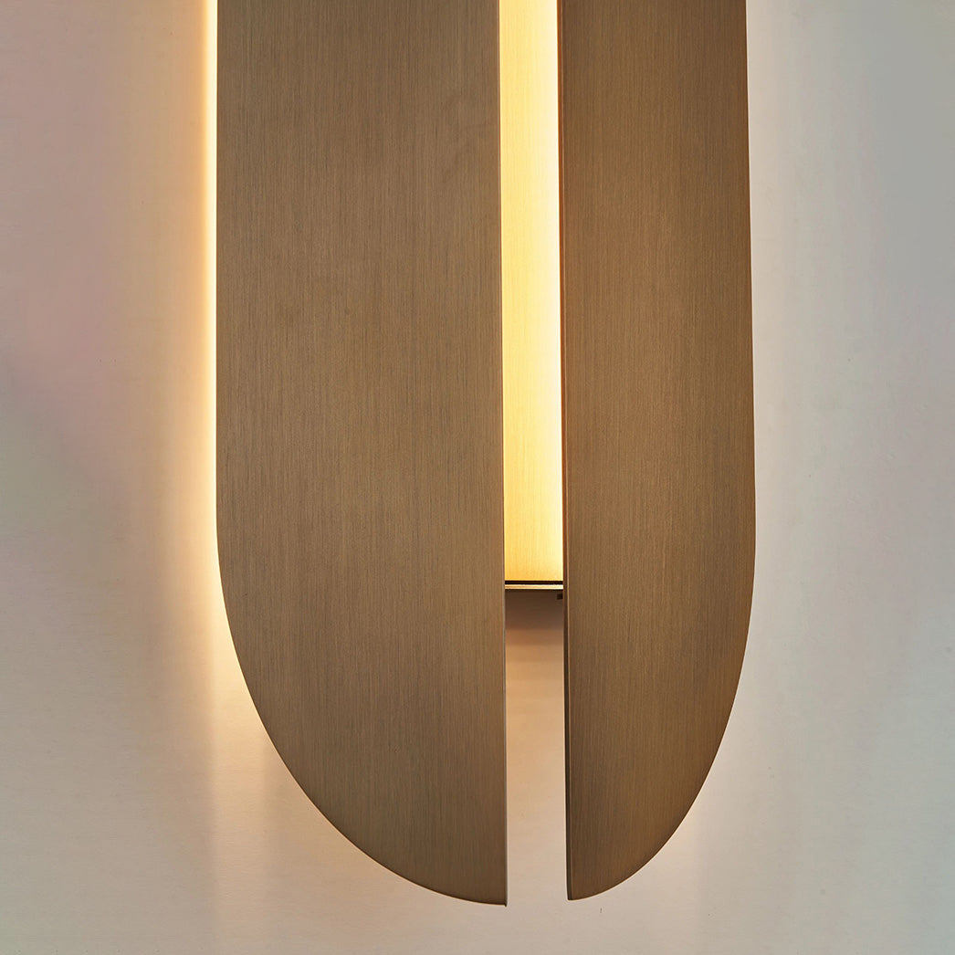 Aare Applique Murale Acier Inoxydable Naturel