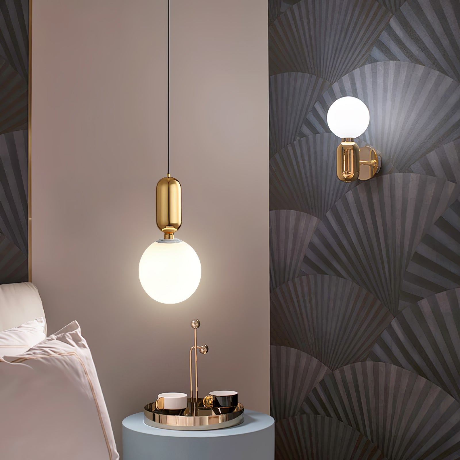 Carter Suspension en Verre Moderne