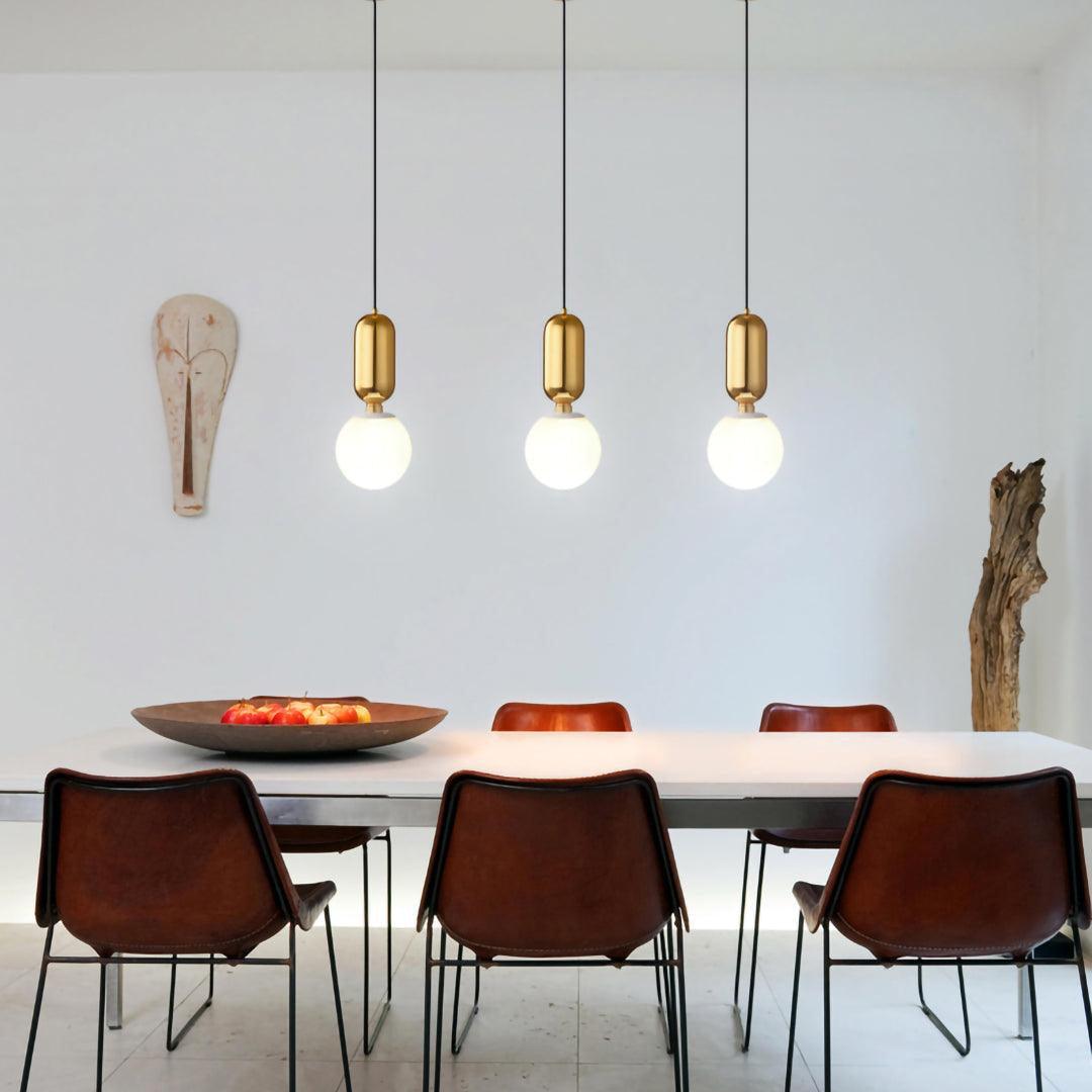 Carter Suspension en Verre Moderne