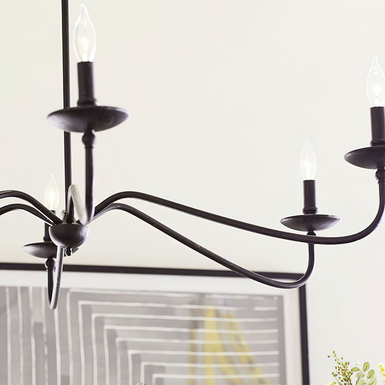 Alshaarae Lustre Métal Laiton Industriel Vintage