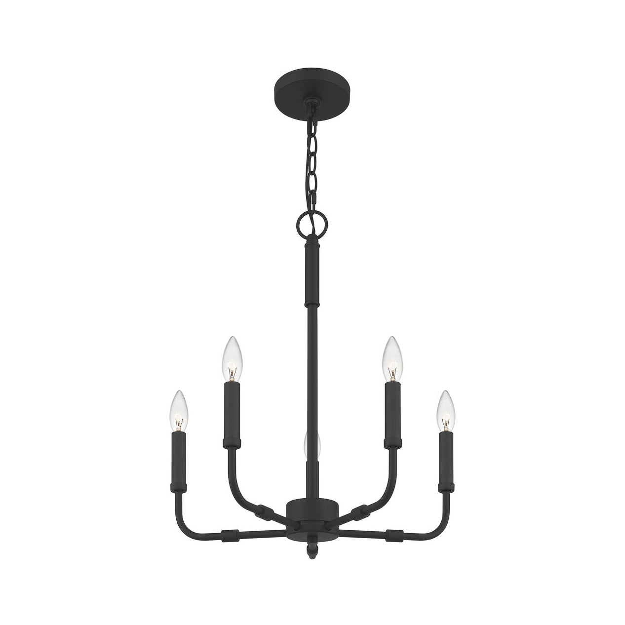 Abner Lustre Industriel Moderne Laiton